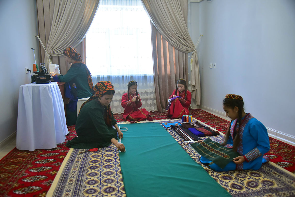 Täze ýaşaýyş jaýlarynyň açylyş dabarasy